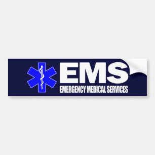 EMS – 救急医療サービス バンパーステッカー
