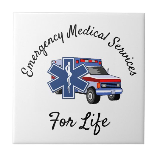 EMS Ambulance For Life    タイル (正面)