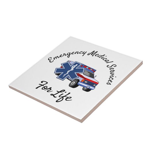 EMS Ambulance For Life    タイル (側面)