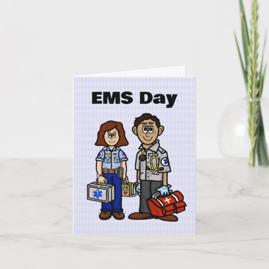 EMS Day Greeting Card カード (正面)