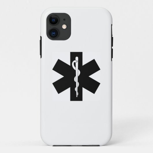 EMS EMTの救急医療隊員の星 Case-Mate iPhoneケース (裏面)