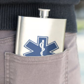 EMS EMTの救急医療隊員 フラスク (インサイチュ)