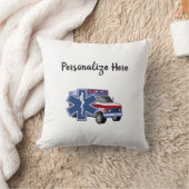 EMS EMT救急医療隊員 クッション (ブランケット)