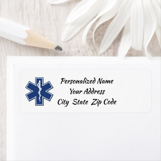 EMS Star of Lifeラベル ラベル (インサイチュ)