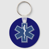 EMS Star of Life キーホルダー (正面)