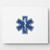 EMS Star of Life フォトプラーク (正面)