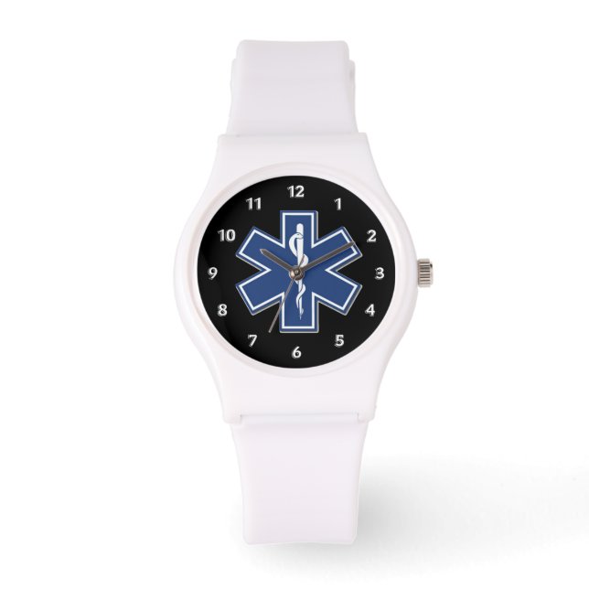 EMS Star of Life 腕時計 (正面)