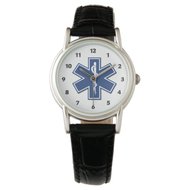 EMS Star of Life 腕時計 (正面)