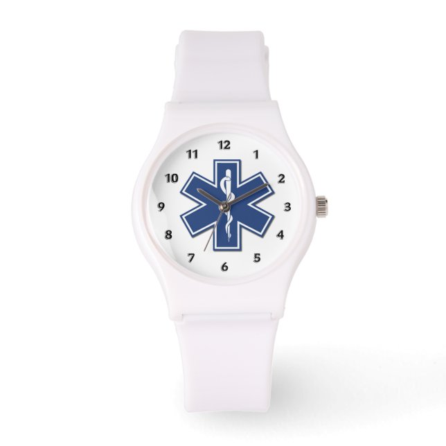 EMS Star of Life 腕時計 (正面)