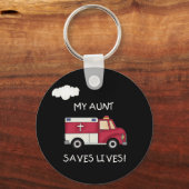 EMTおばさん生救活 キーホルダー (正面)