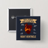 EMTおもしろい救急医療隊員Punステートメント 缶バッジ (正面&裏面)