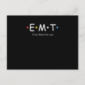 EMTが存在するEMS緊急救急医療隊員N ポストカード (正面)