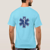 EMTとEMSのStar of Life Shirts Tシャツ (裏面)