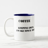 EMTのコーヒー ツートーンマグカップ (左)