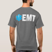 EMTのワイシャツ Tシャツ (裏面)