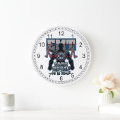 EMTの救One Live At A Time ラージ壁時計 (ホーム)