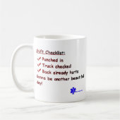 EMTの素晴らし日 – コーヒーマグカップ (左)