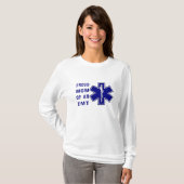 EMTの誇りを持ったママ – Supportive Mom Tシャツ (正面フル)