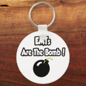 EMTは爆弾だ！ キーホルダー (正面)