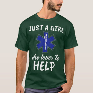 EMTを愛する女救済の子 Tシャツ