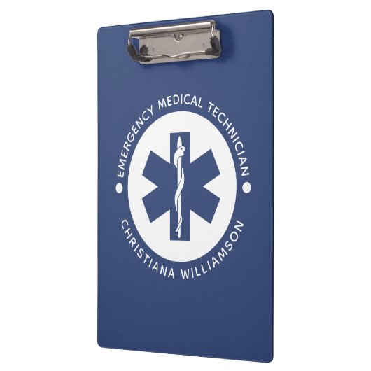 EMTカスタム記号救急医療技術者 クリップボード (左)
