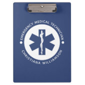 EMTカスタム記号救急医療技術者 クリップボード (正面)