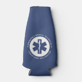 EMTカスタム記号救急医療技術者 ボトルクーラー (正面)