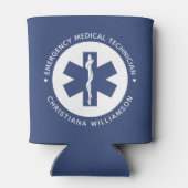 EMTカスタム記号救急医療技術者 缶クーラー (裏面)