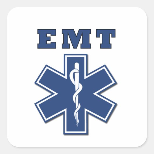 EMTスター・オブ・ライフクラシック スクエアシール (正面)