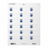 EMTスター・オブ・ライフ ラベル (フルシート)