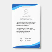 EMTバモダンーコード統合のデザイン バッジ (裏面)