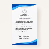 EMTバモダンーコード統合のデザイン バッジ (裏面)