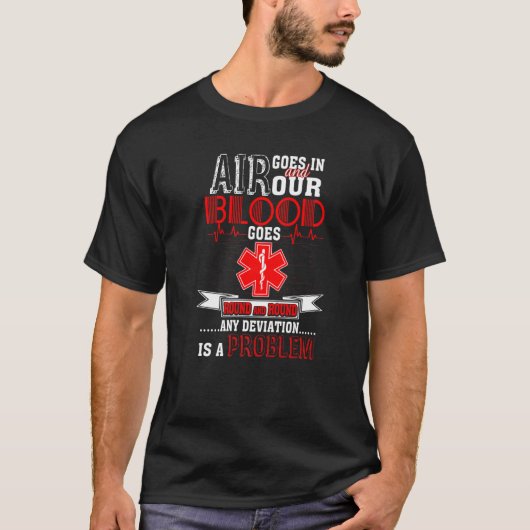 Emtファーストレスポンダー救急医療隊員EmsナースEmt Tシャツ (正面)