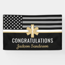 EMTファースト・レスポンダー細白線EMS退職