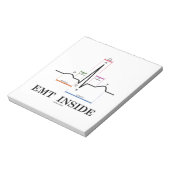 EMT内部（副鼻腔リズム心電図） ノートパッド (回転)