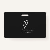 EMT名バッジ バッジ (裏面)