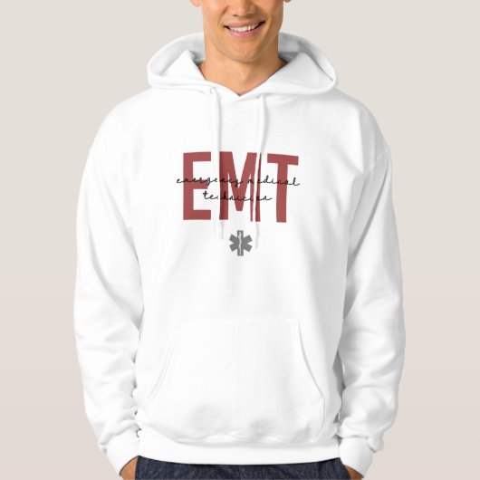 EMT救急医療士 パーカ (正面)