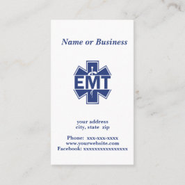 EMT救急医療士 名刺