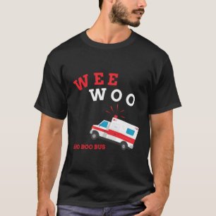 Emt救急医療隊員救急車ブブブバスウィー Tシャツ