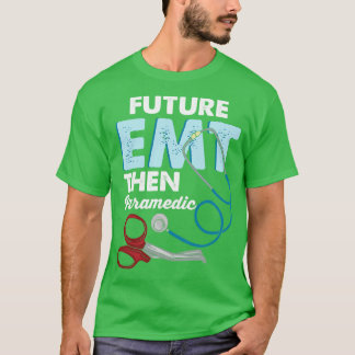 EMT救急医療隊員緊急医療技術者贈与 Tシャツ