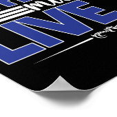 EMT救急医療隊員EMS緊急だから他の人が生きることができる… ポスター (角)