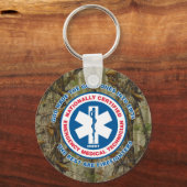 EMT最高の、残りは消防士 キーホルダー (正面)