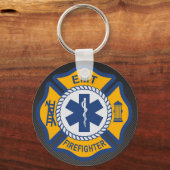 EMT消防士 キーホルダー (正面)