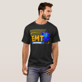 EMT第1の応答機の緊急の医学の技術者 Tシャツ (正面フル)
