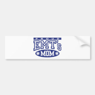 EMT誇りを持ったの母親 バンパーステッカー