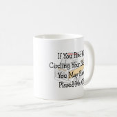 EMT --"ブロック"の一周しますおもしろいなギフト コーヒーマグカップ (正面右)