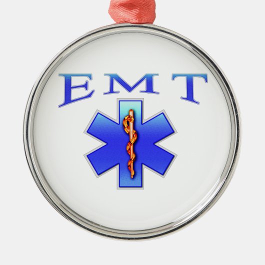 EMT メタルオーナメント (正面)