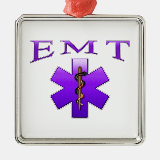 EMT メタルオーナメント (正面)