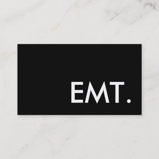 EMT 名刺 (正面)