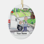 EMT -男性 セラミックオーナメント (右)